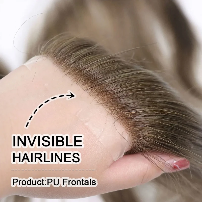Full Poly Skin Base #1 Natural Black Hair System Human Hair Toupee Hairpieces for Men
