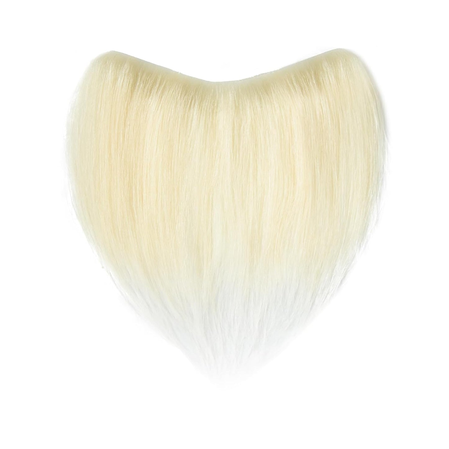 Frontal Hairpiece for Women, 0.78"x6.3", 6", Natural Black Hair Extension Hairline Loss Straight Tape in Human Hair Toppers Replacement Toupee (Medium Brown, 0.78"x6.3", 6")