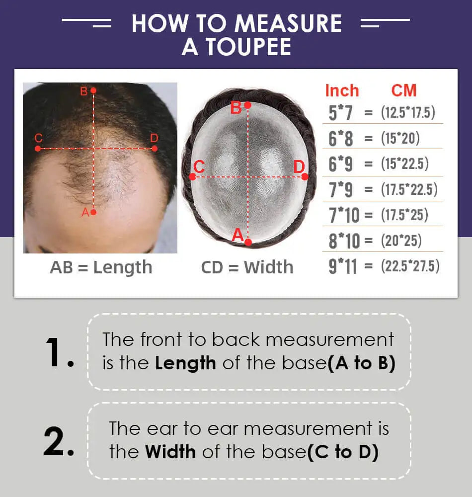 Men's Toupee Mono & Pu With Swiss Lace Front Natural Human Hair Wigs For Men