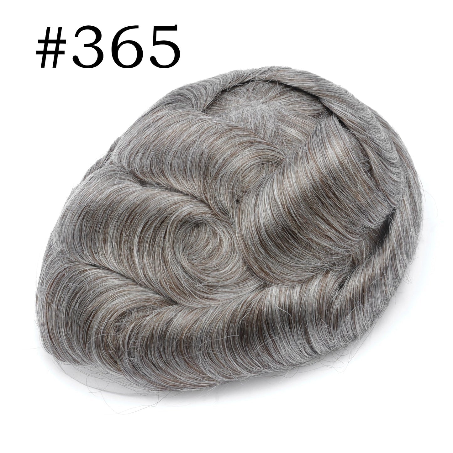 0.03mm Ultra-thin Skin Human Hair Mens Hairpiece #18 Brown Blonde V-looped 8x10 Inch