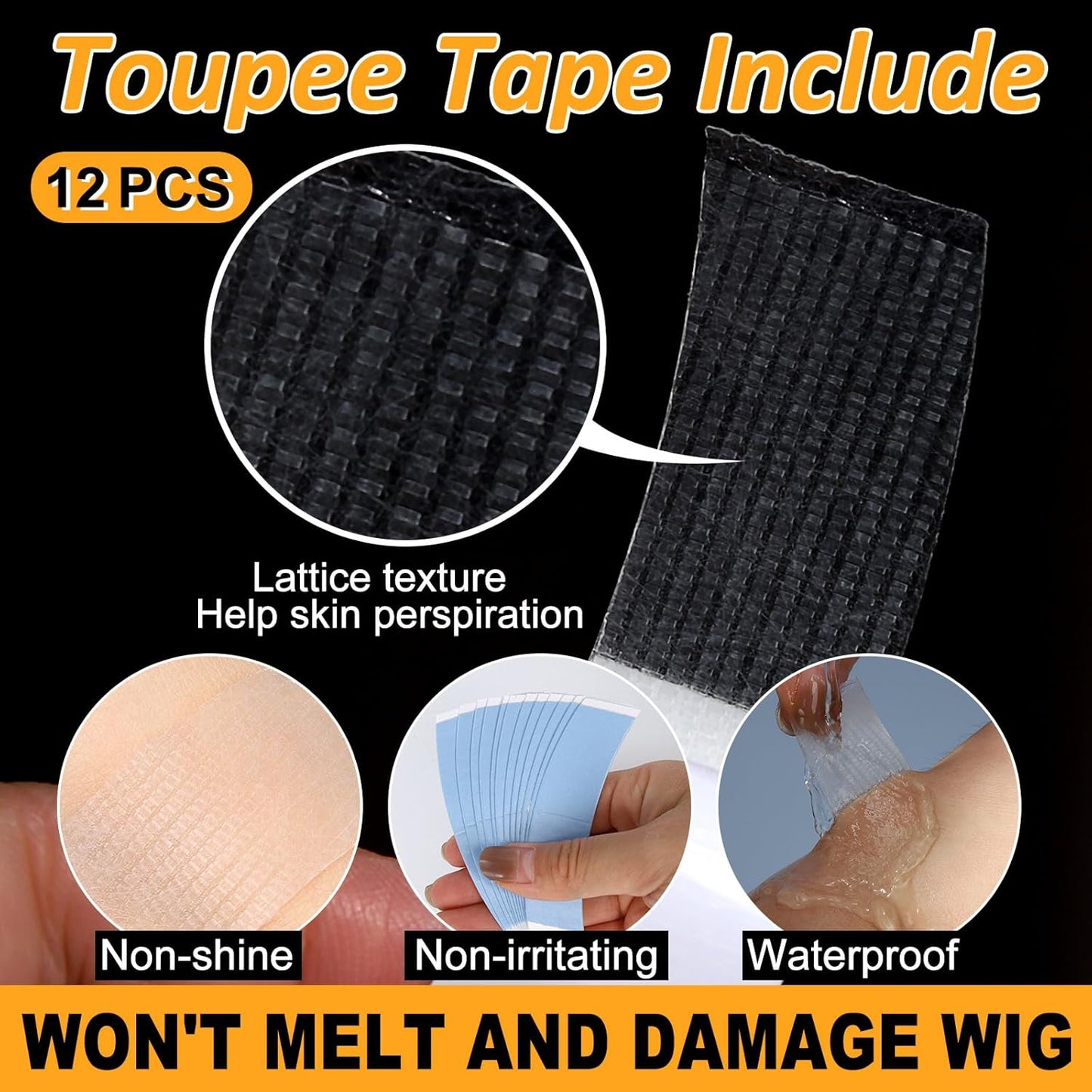 Real Skinlike HD Lace Toupee Hair for Men | 8x10 Inch Ultra  Lace Base Hairpieces