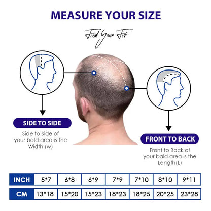 Swiss Lace With Skin Around Toupee Men Natural Human Hair Men's Wigs Systems