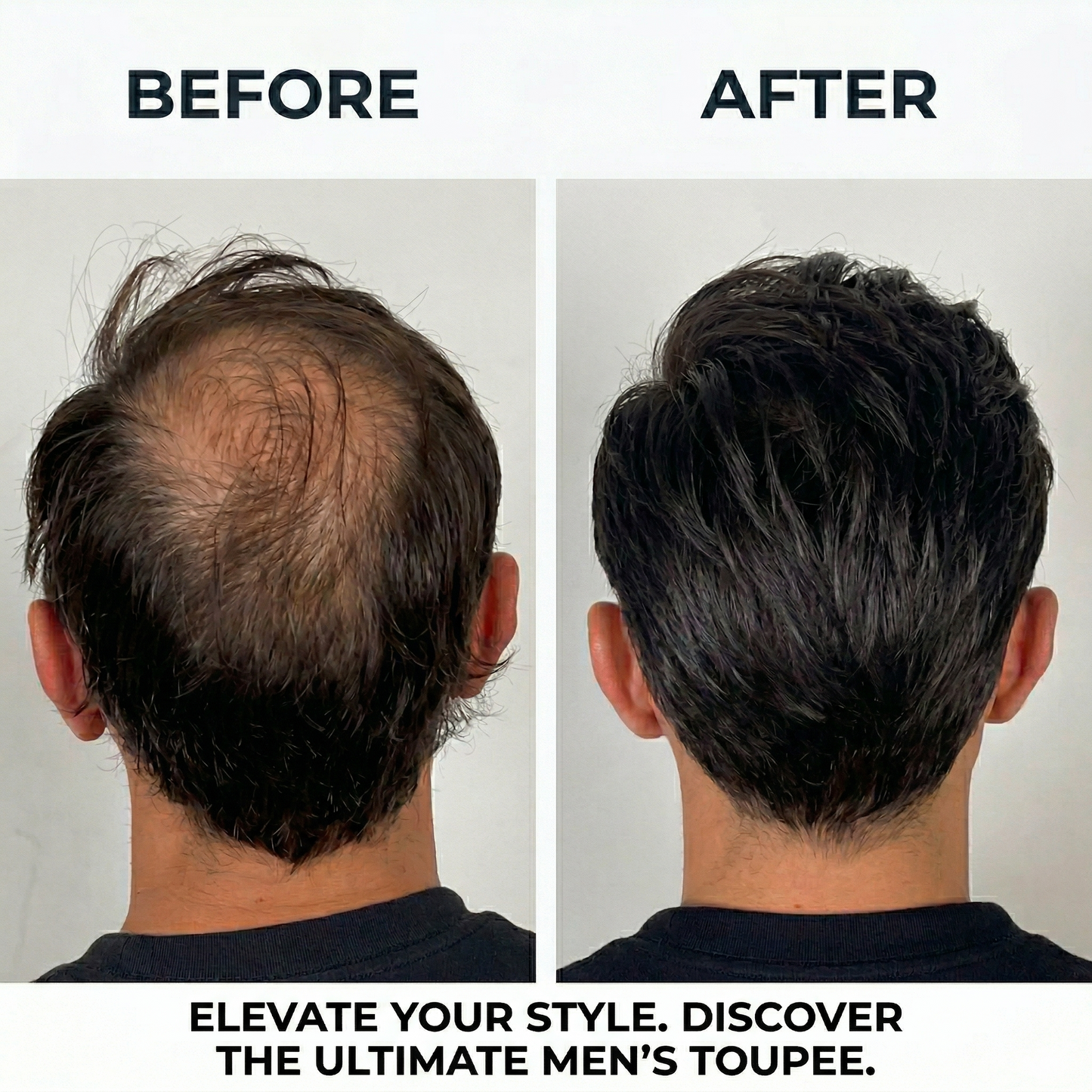 Ultra-Natural Men’s Hair System: Breathable Lace with Injected Silk Crown & Easy-Tape PU Perimeter